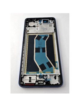 Carcasa o marco central azul para Realme GT 7 5G