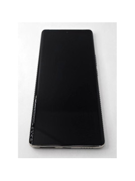 Pantalla lcd para Vivo V29 Lite 5G V2244 mas tactil negro con marco dorado calidad premium