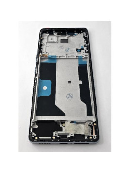 Pantalla lcd para Vivo V29 Lite 5G V2244 mas tactil negro con marco azul calidad premium