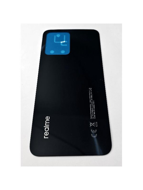 Tapa trasera o tapa bateria negra para Realme C35 4710671 Service Pack