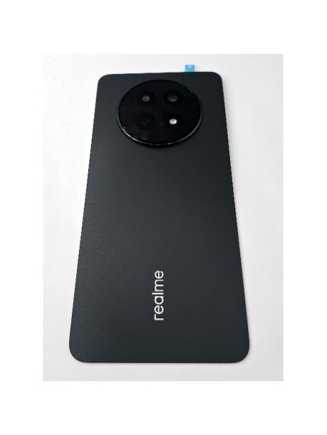Tapa trasera o tapa bateria negra para Realme 12X con cubierta de camara 621033000237 Service Pack