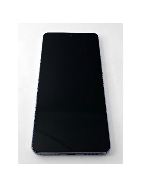 Pantalla lcd para Realme GT 7T mas tactil negro con marco IceSense azul 621029000575 Service Pack