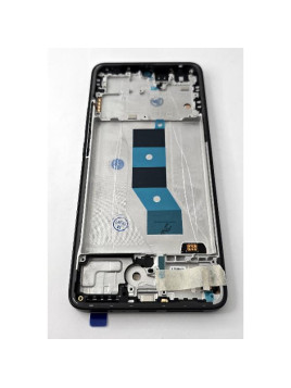 Pantalla lcd para Xiaomi Redmi Note 14 5G mas tactil negro con marco negro compatible TFT