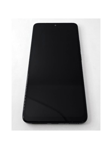 Pantalla lcd para Xiaomi Redmi Note 14 5G mas tactil negro con marco negro compatible TFT