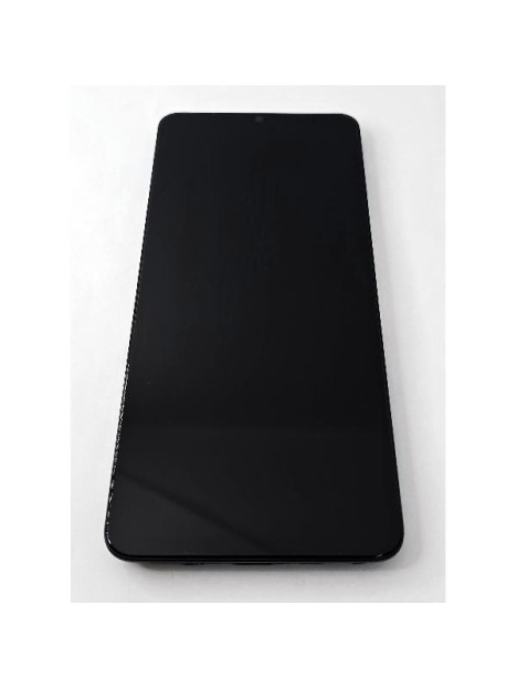 Pantalla lcd para Vivo Y29s mas tactil negro con marco negro compatible