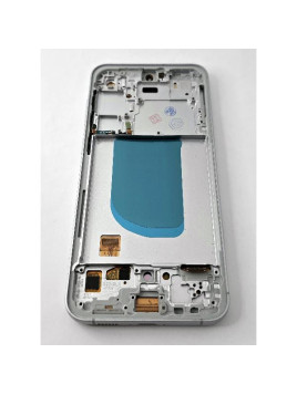 Pantalla lcd para Samsung Galaxy S23 FE S711 mas tactil negro con marco plata compatible Oled