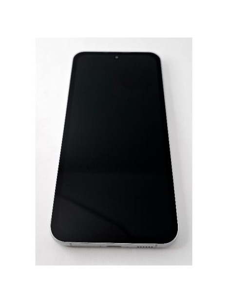 Pantalla lcd para Samsung Galaxy S23 FE S711 mas tactil negro con marco plata compatible Oled