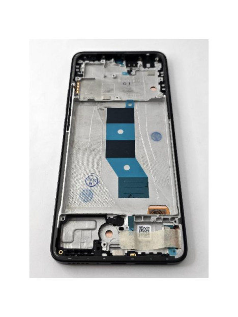 Pantalla lcd para Xiaomi Redmi Note 14 5G mas tactil negro con marco negro calidad premium