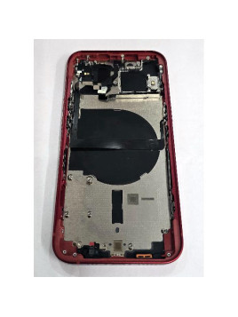 Tapa trasera o tapa bateria roja para iPhone 13 A2482 A2631 A2633 con carcasa central remaunfacturada Grado A