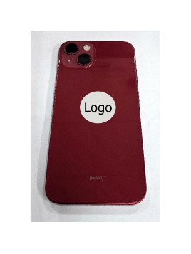 Tapa trasera o tapa bateria roja para iPhone 13 A2482 A2631 A2633 con carcasa central remaunfacturada Grado A