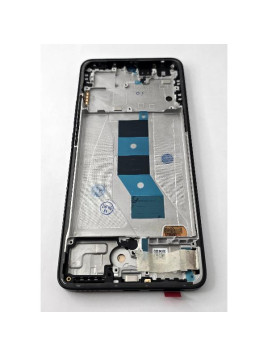 Pantalla lcd para Xiaomi Redmi Note 14 5G mas tactil negro con marco negro calidad Oled