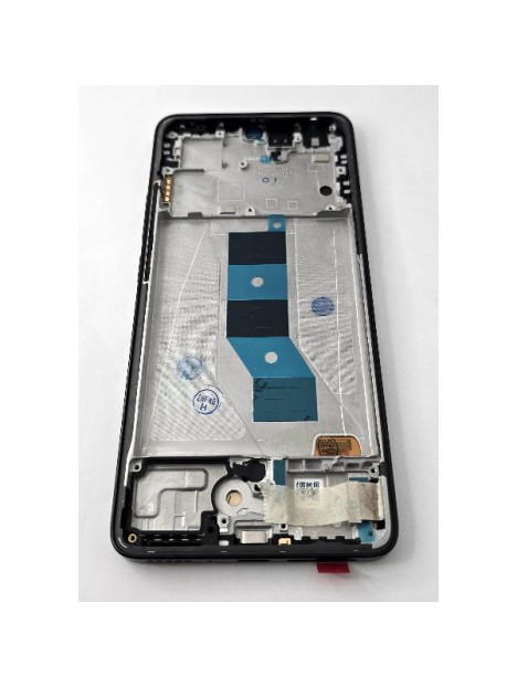 Pantalla lcd para Xiaomi Redmi Note 14 5G mas tactil negro con marco negro calidad Oled