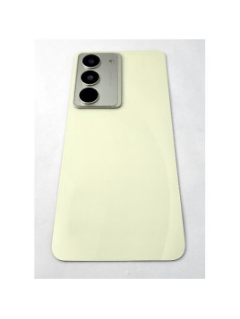 Tapa trasera o tapa bateria dorada para Realme 14X 5G con cubierta de camara