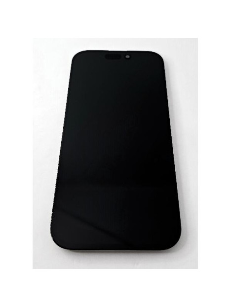 Pantalla lcd para iPhone 16 Pro A3293 A3083 A3292 A3294 mas tactil negro calidad Hard Oled