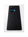 Tapa trasera o tapa bateria CSL negra para Xiaomi Redmi Note 13 Pro 4G con cubierta de camara