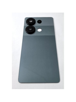 Tapa trasera o tapa bateria CSL verde para Xiaomi Redmi Note 13 Pro 4G con cubierta de camara