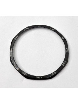 Bisel negro con marcadores números de hora para Huawei Watch GT5 46 mm GPS modelo VLI-B19