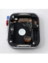 Pantalla lcd para Huawei Watch Fit 4 SYA-B19 mas tactil negro con marco plata oscuro calidad premium