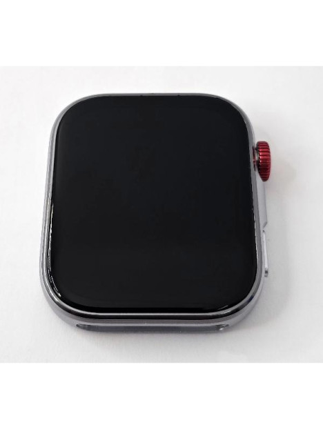 Pantalla lcd para Huawei Watch Fit 4 SYA-B19 mas tactil negro con marco plata oscuro calidad premium