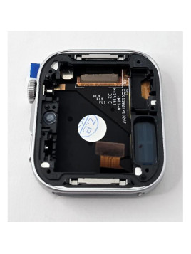 Pantalla lcd para Huawei Watch Fit 4 SYA-B19 mas tactil negro con marco plata calidad premium