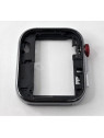 Carcasa o marco central plata oscuro para Huawei Watch Fit 4 SYA-B19