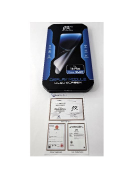 Pantalla JK para iPhone 16 Plus A3290 A3082 A3289 A3291 mas tactil negro JK-YU0670-F7 calidad Hard Oled