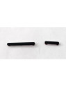 Set de 2 botones laterales negros para Xiaomi Redmi Note 14 4G calidad premium
