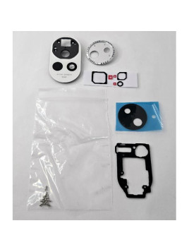 Cristal de camara para Huawei Nova 13 con marco blanco calidad premium