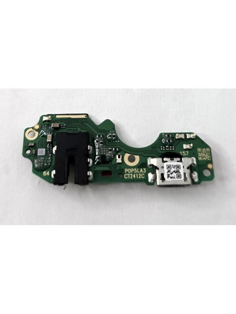 Flex puerto de carga para Tecno Spark 8C calidad premium