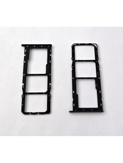 Soporte o bandeja sim negra Dual sim para ZTE Blade A35 calidad premium