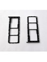 Soporte o bandeja sim negra Dual sim para ZTE Blade A35 calidad premium