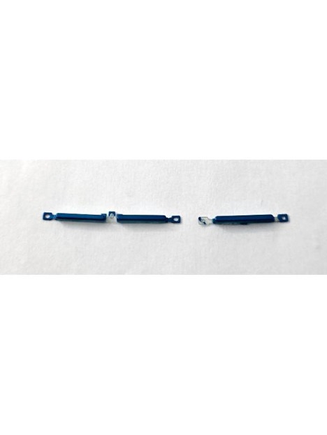 Set de 3 botones laterales azules para Realme 5i calidad premium