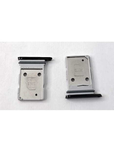 Soporte o bandeja sim negra Dual sim para Samsung Galaxy S25 Edge 5G calidad premium