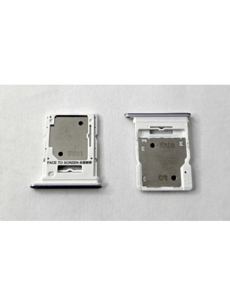 Soporte o bandeja sim morada Dual sim para Xiaomi Redmi Note 14 5G calidad premium