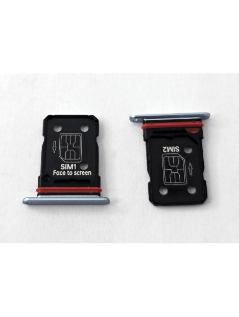 Soporte o bandeja sim azul para Oppo Find X8 Pro 5G CPH2659 calidad premium
