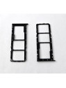 Soporte o bandeja sim negra Dual sim para ZTE Blade A55 calidad premium
