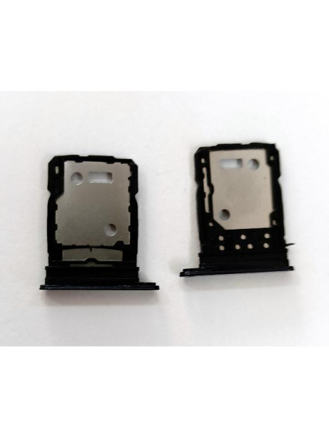 Soporte o bandeja dual sim negra para Vivo V40 SE 5G calidad premium