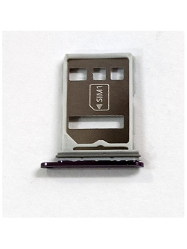 Soporte o bandeja dual sim purpura para Huawei Pura 70 Pro 5G calidad premium