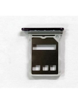 Soporte o bandeja dual sim purpura para Huawei Pura 70 Pro 5G calidad premium