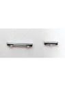 Set 2 botones platas para Samsung Galaxy S25 Edge SM-S937B S937 calidad premium