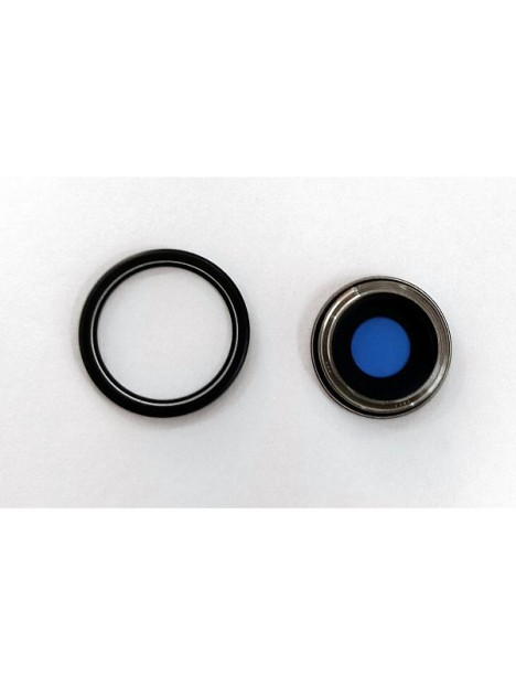 Cubierta camara negra para iPhone 16E A3212 A3409 A3410 A3408 calidad premium