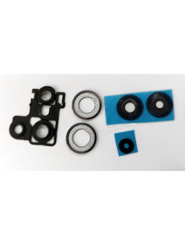 Set 6 cubierta camara negra para Oppo Reno 13 5G CPH2689 calidad premium