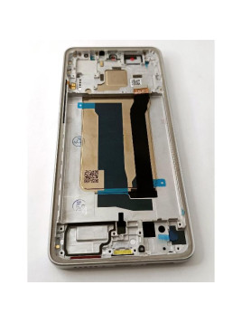 Pantalla para Xiaomi Poco X7 Pro 5G mas tactil negro con marco plata compatible TFT