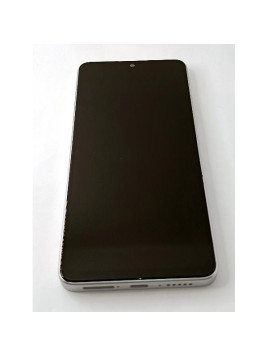 Pantalla para Xiaomi Poco X7 Pro 5G mas tactil negro con marco plata compatible TFT