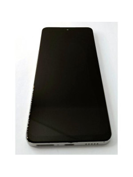 Pantalla para Oppo Reno 8 Pro CPH2357 mas tactil negro con marco plata calidad premium