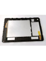 Pantalla para Doogee T10s mas tactil negro con marco negro calidad premium