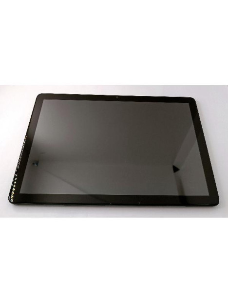 Pantalla para Doogee T10s mas tactil negro con marco negro calidad premium