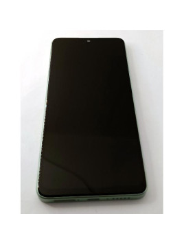 Pantalla para Xiaomi Poco X7 Pro 5G mas tactil negro con marco verde compatible TFT