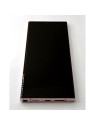 Pantalla para Samsung Galaxy S23 Ultra S918B mas tactil negro con marco rosa calidad Oled