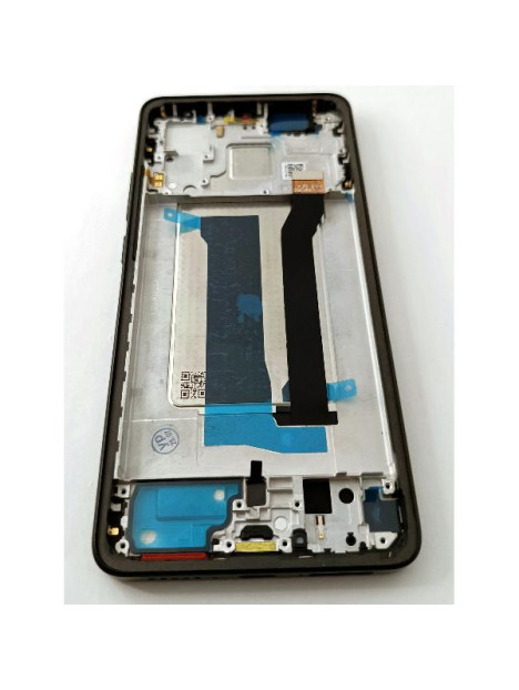 Pantalla para Xiaomi Poco X7 Pro 5G mas tactil negro con marco negro compatible TFT